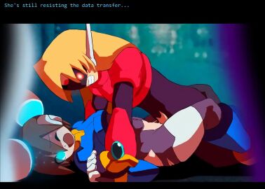 1boy 1girls 2d aile animated assimilation blue_eyes bodysuit brainwashing breasts brown_hair capcom clothing corruption cum cum_in_pussy cum_inside cyborg edit female femdom game_over girouette green_eyes identity_death inti_creates male male/female mega_man mega_man_zx merging mind_break mind_control mindbreak missionary_position no_sound open_mouth penetration penis penis_vibrator pinned pstash pussy reploid restrained sex short_hair spread_legs stomach_bulge tagme takeover torn_bodysuit trembling upscaled vaginal_penetration vibrating_penis video video_games wrist_grab