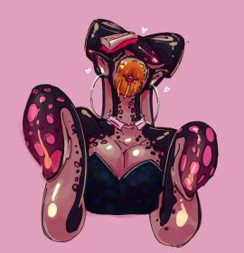 after_transformation big_lips big_lips_no_eyes bimbo_lips callie_(splatoon) drool drooling huge_lips hyper_lips monster post-transformation splatoon splatoon_(series) syllabunne tentacle transformation what