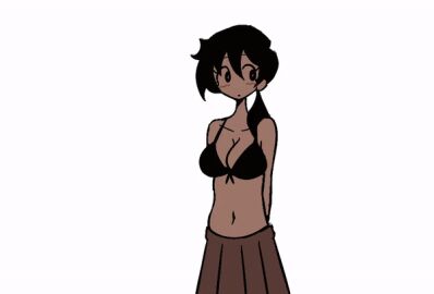 1girls animated areola_slip areolae ass ayumubelly belly big_belly bikini black_hair breasts cleavage fat featureless_hands female female_focus female_only hips hyper hyper_belly hyper_breasts large_ass large_belly large_breasts morbidly_obese morbidly_obese_female obese obese_female overweight overweight_female skirt stomach thick_thighs thighs weight_gain wide_hips