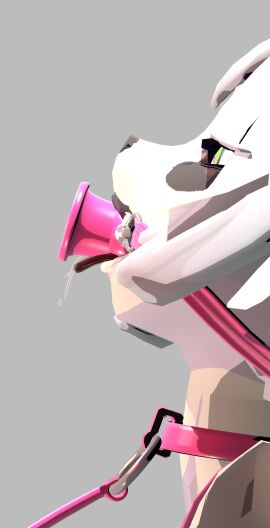 3d_(artwork) absurd_res anthro babydoll bdsm_collar bear bodily_fluids bondage clothing collar deep_throat digital_media_(artwork) drooling female garter_straps giant_panda hi_res humanoid leash leashed_collar mammal nightgown oral oral_penetration pandan_(pandannsfw) pandannsfw penetration saliva solo