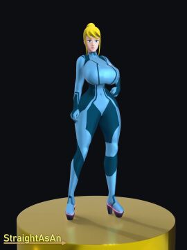 1girls 3d 3d_(artwork) 3d_animation 3d_model animated big_ass big_breasts blonde_hair bodysuit huge_ass huge_breasts loop looping_animation metroid music nintendo ponytail samus_aran straightasan tagme thin_eyebrows turntable_(animation) video zero_suit zero_suit_samus