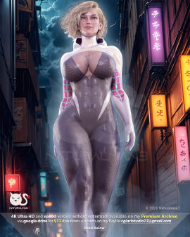 1girls 3d ass big_ass big_breasts boob_window breasts bust busty cleavage_cutout curvaceous curvy curvy_figure female gwen_stacy hero heroine hips hourglass_figure huge_ass huge_breasts large_ass large_breasts light-skinned_female light_skin marvel marvel_comics naturalman3 slim_waist spider-gwen spider-man_(series) superhero superheroine thick thick_hips thick_legs thick_thighs thighs top_heavy voluptuous waist wide_hips