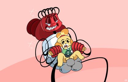 animal_crossing bigger_male canine clive_handforth clothed crossover dog_girl female furry_female insertion isabelle_(animal_crossing) lbp littlebigplanet male male/female object_humanoid oc penetration penile penile_penetration penis penis_in_pussy pussy sex smaller_female vagina vaginal vaginal_penetration vaginal_sex