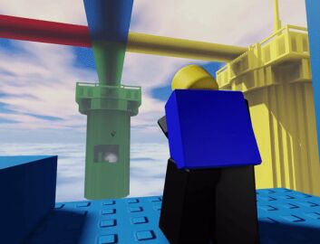 1boy 1boy1girl 1girls animated big_ass doomspire_brickbattle facesitting female roblox roblox_game robloxian