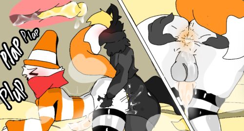 anal anal_penetration anus ass blush cross_section cum cum_from_anal cum_in_ass cum_inside cum_splatter dick flipaclip fur furry furry_only furry_tail gay gorai male male_only messy orange_fur penis roblox roblox_avatar robloxian self_upload shehejf sticky tail thighs white_fur