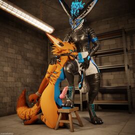 1:1 3d_(artwork) absurd_res animal_genitalia animal_penis anthro anthro_on_anthro arms_tied ball_crush ball_squeeze balls basement biped black_body black_boots black_clothing black_footwear black_fur blender_(artwork) blender_cycles blue_body blue_fur blue_penis bodily_fluids bondage boot_on_balls boots bottomwear bound brown_body brown_fur canid canine canine_genitalia canine_penis canis claws clothed clothing cock_and_ball_torture cookiefolf crush cuffs_(clothing) cum cum_dripping_from_penis cum_on_clothing cum_on_feet cum_on_footwear cum_on_penis cum_on_shoes depth_of_field digital_media_(artwork) dominant dragonplayer dragonplayer_(character) dungeon duo erection feet flat_balls foot_crush foot_fetish foot_on_balls foot_on_penis foot_play footwear fox fur gag gagged genital_fluids genital_torture genitals grey_body grey_fur hair hi_res hindpaw inside jacket jex jexouium kneeling knot leather leather_boots leather_clothing leather_footwear legs_tied legwear male male/male mammal multicolored_body nude on_one_leg open_mouth orange_body orange_fur orgasm pain pants paws penis reflection restraints rexouium ring_gag rope rope_bondage sex sex_dungeon shoes shoes_on slim slim_anthro slim_male slim_sub smile standing standing_on_balls submissive submissive_male tail topwear trampling white_body white_fur