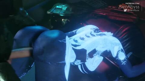 1boy 1girls 30_seconds 3d alenabyss animated artificial_intelligence ass bent_over blue_hair blue_skin bouncing_ass bouncing_breasts breasts clothed clothed_male clothed_male_nude_female clothed_sex cortana creampie cum cum_in_pussy cum_inside doggy_style duo female from_behind halo_(series) large_ass leaking_cum longer_than_30_seconds male male/female master_chief medium_breasts microsoft mp4 nude nude_female penetration pov pussy sound thighhighs transparent_body vaginal_penetration video wide_hips