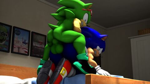 2boys 3d_(artwork) 3d_animation anal_penetration archie_comics ass balls blue_body cock_in_ass cock_in_asshole furry gay green_body penis_in_anus penis_in_ass scourge_the_hedgehog sega sonic_(series) sonic_the_hedgehog sonic_the_hedgehog_(archie) sonic_the_hedgehog_(comics) sonic_the_hedgehog_(series) source_filmmaker tagme tomop video