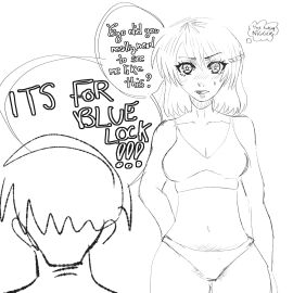 1girls blue_lock english_text female jinpachi_ego racial_slur tagme teieri_anri text the_n_word