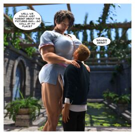 1boy 1girls 3d amazon ass big_ass big_breasts bigger_female breasts bust busty curvaceous curvy curvy_figure female height_difference hips hourglass_figure huge_ass huge_breasts large_ass large_breasts light-skinned_female light_skin male male/female mature mature_female original original_character original_characters robolord shorter_male size_difference slim_waist straight tall_female taller_female thick thick_hips thick_legs thick_thighs thighs top_heavy voluptuous waist wide_hips