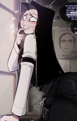 1boy 2025 2d 2d_(artwork) 4k balls big_ass blackwhiplash blush bulge bulge_through_clothing circular_glasses cum cum_drip cum_dripping cum_string cupping_balls dialogue digital_media_(artwork) dumptruck_ass english_text erection erection_under_clothes fat_ass femboy fondling_balls fondling_self glasses hazbin_hotel hi_res high_resolution highres huge_ass huge_thighs human l large_ass light-skinned_male light_skin long_hair looking_out_window male massive_ass peeping peeping_tom pendleton_(hazbin_hotel) precum precum_drip sir_pentious sir_pentious_(hazbin_hotel) sir_pentious_(human_form) small_waist tagme text thick_thighs this_man thought_bubble tight_clothing tophat_turtle twink twitch_lines twitching twitching_anus video voice_acted voyeur voyeurism watching watching_sex wide_hips