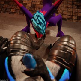1:1 3d_(artwork) absurd_res animal_genitalia animal_penis anthro anthro_on_anthro balls basement biped black_body black_clothing black_fur blender_(artwork) blender_cycles blue_body blue_fur blue_penis bodily_fluids bondage bound canid canine canine_genitalia canine_penis canis chair claws clothed clothing cum cum_dripping_from_penis cum_on_penis depth_of_field digital_media_(artwork) dominant dragonplayer dragonplayer_(character) dungeon duo erection feet fingers foot_fetish foot_in_mouth foot_play foot_suck fox fur furniture gag gagged genital_fluids genitals grey_body grey_fur hair hand_on_penis hi_res hindpaw inside jacket jex jexouium kneeling kneeling_on_ground knot leather leather_clothing leather_jacket leather_legwear leather_thigh_highs leather_topwear legwear male male/male mammal masturbation mccheese178 multicolored_body nude on_chair on_ground open_mouth orgasm paw_in_mouth paw_sucking paws penis purple_body purple_fur red_body red_fur reflection rexouium sex sitting sitting_on_chair sitting_on_throne slim slim_anthro slim_male slim_sub smile submissive submissive_male sucking tail thigh_highs throne throne_room topwear white_body white_fur