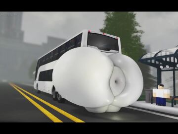 3d_(artwork) 3d_animation animate_inanimate animated anus ass balls big_balls big_butt building bus bus_stop car city commercial_vehicle detailed_background digital_media_(artwork) dire_bus dire_machine dire_vehicle genitals glistening glistening_butt high_framerate huge_balls huge_butt living_bus living_machine living_vehicle machine male muitetul no_sound not_furry outside puffy_anus road roblox robloxian shaking_butt short_playtime solo tagme trees vehicle video white_body