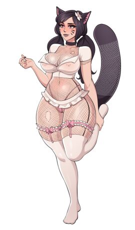 ass big_ass big_breasts big_butt big_tail black_eyeshadow black_hair black_lipstick black_nails breasts cat_ears cat_tail cheek_markings choker collar commission cotton_canoodle eyeshadow facial_mark female final_fantasy_xiv fishnet_armwear fishnet_clothing fishnet_legwear fishnet_stockings fishnet_tailwear fishnet_topwear fishnets garter_straps gothic kemonomimi leg lipstick microskirt miqo'te nipple_piercing nipples original_character piercing pink_eyes pink_ribbon pink_thong pubic_tattoo pussy raised_leg ribbons ripped_clothing ripped_leggings sheer sheer_clothes sheer_clothing skirt stomach thigh_strap thighhighs thong toksie tummy twintails whisker_markings white_clothing white_skin white_skirt