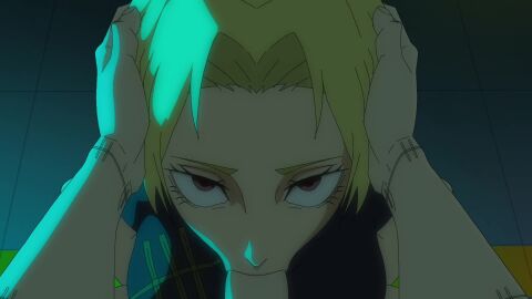 1boy 1girls blowjob grabbing jujutsu_kaisen looking_at_viewer penis sucking tagme tongol123 video yellow_hair yuki_tsukumo