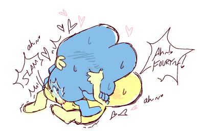 4x algebralien alien battle_for_dream_island bfb bfdi color colored cum dialogue duo four four_(bfb) male male/male missionary_position object_shows tentacle tentacle_sex x x_(bfb) x_finds_out_his_value