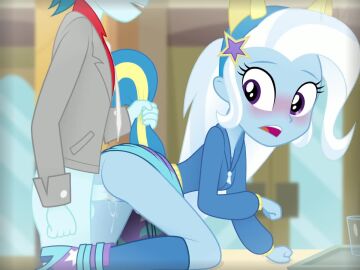 animated equestria_girls my_little_pony randomtriples tagme thunderbass trixie_lulamoon video