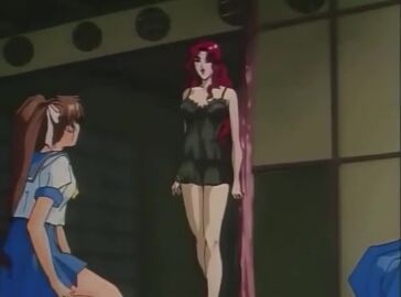 1990s_(style) 2boys amatsu_ai amatsu_mai animated anime_screencap breasts brown_hair dark_skin fellatio female hentai_series large_breasts long_hair lowres male masturbation moaning multiple_boys multiple_males nipples object_insertion oral penis ponytail pussy pussy_juice retro_artstyle school_uniform sex short_hair sound tagme transformation twin_angels uncensored video white_hair