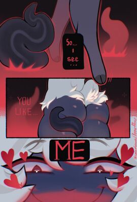 1boy ass black_body bubble_ass bubble_butt cakeofclouds caprine crown cult_of_the_lamb fur furry furry_only lamb lamb_(cult_of_the_lamb) lamb_horns large_ass male sheep white_fur