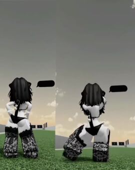candid femboy gameplay goth goth_boy roblox roblox_avatar robloxian shaking_ass shaking_butt side_by_side solo solo_male tagme twerking video why