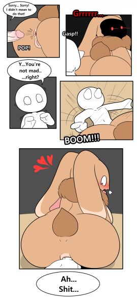 2024 absurd_res anal anal_sex anthro anthro_on_top anthro_penetrated anus apology ass balls balls_deep big_ass big_breasts big_butt big_ears blush blush_stickers body_part_in_ass breasts brown_body brown_ears brown_fur brown_tail buttpop collarbone comic dialogue digital_media_(artwork) duo english_text erection female female_anthro female_on_human female_on_top female_penetrated fur gasp genitals glans grr heart-shaped_pupils heart_eyes heart_symbol hearts_around_head hi_res human human_on_anthro human_on_bottom human_penetrating human_penetrating_anthro human_penetrating_female interspecies lagomorph larger_anthro larger_female leporid looking_back looking_pleasured loving_it male male/female male_human male_on_anthro male_on_bottom male_penetrating male_penetrating_anthro male_penetrating_female mammal monster_bunny_(character) motion_lines multicolored_body multicolored_ears multicolored_fur neck_tuft nude nude_anthro nude_female nude_human nude_male on_bottom on_top open_mouth penetration penile penile_penetration penis penis_in_ass pink_anus pink_glans pink_inner_ear pink_pussy pink_tongue pop_(sound_effect) pull_out pussy rabbit red_eyes scared scut_tail sex shaking short_tail side_boob size_difference smaller_human smaller_male speech_bubble tail tan_body tan_ears tan_fur text thick_thighs tongue tongue_out tonytoran trembling tuft vein veiny_penis white_body white_eyes wide_eyed
