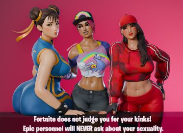 ass_grab beach_bomber breast_grab chun-li_(fortnite) female fortnite ruby_(fortnite) vannaartnsfw
