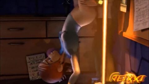 1boy 1girls 3d anal anal_penetration anal_sex animated ass balls bedroom ben_10 ben_tennyson bouncing_breasts breasts cousins female ginger_hair gwen_tennyson incest jeixxi kamasutra male moaning mp4 orange_hair penetration penis reverse_wheelbarrow_position sex sex_toy short_hair sound standing_male straight teddy_bear upside-down video webm