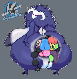 1girls alternate_version_available american_mythology anal anal_beads anal_beads_in_ass anal_insertion anal_plug anthro anus anus_focus areolae artist_logo ass ass_bigger_than_head ass_focus behind_view big_areola big_ass big_breasts big_butt breasts breasts_bigger_than_head bubble_ass bubble_butt bumbsspaceship buttplug buttplug_in_ass curvaceous curvy curvy_figure dildo dildo_in_ass erect_nipples female female_only furry gaping gaping_anus glowing_eyes grey_background huge_ass huge_breasts hyper_ass lavender_(paridox) looking_back mane multiple_insertions multiple_toys mythology nipples north_american_mythology nude puffy_pussy purple_eyes pussy sex_toy skull skull_head solo solo_female spread_ass spreading squatting thick_thighs vibrator vibrator_in_ass voluptuous voluptuous_female wendigo wide_hips