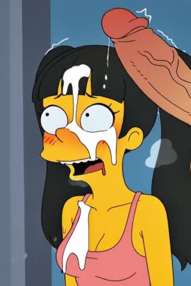 ai_generated blush breasts bulge_in_face cock_hungry cock_shock cock_worship cumshot dark-skinned_female drooling female heart_symbol horny_female jessica_lovejoy large_penis looking_at_penis male nervous_face nervous_female nervous_sweat open_mouth penis penis_awe penis_on_face pony rubbing_penis_on_face shocked_expression small_breasts steaming_body steamy_breath surprised_expression sweaty_body sweaty_breasts tagme the_simpsons thick_penis trembling twintails veiny_penis video wanting_cock wanting_cum