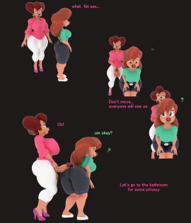 1futa 1girls 3d a_goofy_movie anthro ass big_ass big_butt buttjob buttjob_over_clothes comic curvaceous curvy disney fat_ass female femdom futa_on_female futanari goof_troop heperson imminent_rape imminent_sex intersex milf peg_pete roxanne_(goof_troop) shortstack thick thick_ass thick_thighs voluptuous