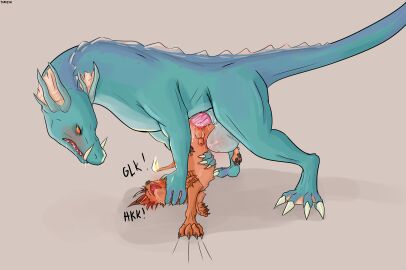 absurd_res anal angry angry_sex animal_genitalia asphyxiation balls bodily_fluids canid canine claw_marks clawing clawing_floor crying cum duo felid feline feral feral_only final_fantasy final_fantasy_vii flaccid forced_anal fully_sheathed gagighandi genital_fluids genitals hi_res male male/male mammal open_mouth penis red_xiii reptile scalie sex sheath size_difference square_enix stretched_anus stretching tarkish tears