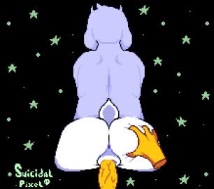 animated anthro anus ass big_ass big_butt bovid caprine deltarune deltarune_chapter_1 digital_media_(artwork) doggy_style duo female from_behind_position fur genitals goat goat_mom hand_on_ass hand_on_butt human humanoid incest kris_(deltarune) male male/female mammal penetration pink_pussy pixel_(artwork) pixel_animation pussy rear_view rough_sex sex short_playtime star suicidalpixel toriel undertale undertale_(series) vaginal_penetration white_body white_fur