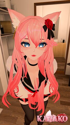 1girls 3d 3d_model abs accessories accessory ass athletic athletic_female bangs belly_button big_ass big_butt blue_eyes blush breasts breasts_out cat_girl catgirl cosplay curvy_body curvy_female curvy_figure female female_ass female_only fingers fit fit_female front_view functionally_nude hair_up humanoid jewelry kanako kanako_vt knees legs light light-skinned_female light_skin lingerie long_hair mature_female messy messy_hair mostly_nude night night_time nipple_slip nipples no_bra no_panties no_pants no_underwear nude nude_female outdoors outfit outside pale_skin perky_breasts pose posing posing_for_picture posing_for_the_viewer practically_nude red_lips round_ass round_butt school schoolgirl selfie shiny_body shiny_breasts short_shorts shorter_female solo thick_ass thick_thighs thighs undressed up_close virtual_reality virtual_youtuber vrchat vrchat_avatar vrchat_media vrchat_model wet wet_body white_female white_skin