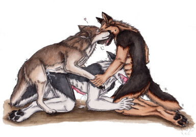2024 all_fours anal anal_sex animal_genitalia animal_penis anthro anthro_on_anthro anthro_on_feral anthro_penetrated anthro_penetrating anthro_penetrating_anthro ass biped black_body black_fur black_pawpads bodily_fluids border_collie breath brown_body brown_fur canid canine canine_genitalia canine_penis canis collie cum cum_in_ass cum_inside cum_on_face cum_on_ground digitigrade domestic_dog ejaculation erection fangs fellatio feral feral_penetrating feral_penetrating_anthro from_behind_position fur genital_fluids genitals german_shepherd group group_sex hands-free heart_symbol herding_dog kneeling kola_(artist) male male/male male_on_feral male_penetrated male_penetrating male_penetrating_male mammal mounting oral oral_penetration painting_(artwork) pastoral_dog pawpads penetration penile penis quadruped sex shaded sheepdog signature simple_background snout spitroast teeth threesome traditional_media_(artwork) trio watercolor_(artwork) white_background white_body white_fur wolf zoophilia