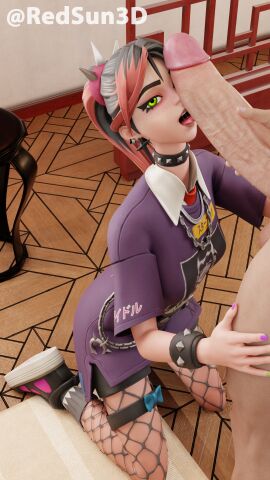 1boy 1girls 3d ahe_gao balls big_balls big_penis black_hair braces choker cute dick_on_face duo egirl epic_games female fishnets foreskin fortnite fortnite:_battle_royale freckles gigantic_penis green_eyes green_hair hair hand_on_penis helsie_(fortnite) human human_male imminent_deepthroat imminent_oral kneeling kneeling_female kneeling_oral_position large_penis licking_penis light-skinned_female light-skinned_male light_skin long_hair long_penis looking_up looking_up_at_viewer male masturbation open_mouth oral pale-skinned_female pale_skin penis petite pink_eyeshadow ponytail red_hair redsun3d saliva seductive_eyes seductive_look seductive_mouth submissive submissive_female teenager three-tone_hair throat tongue tongue_out two-tone_hair uncircumcised uncut veiny_penis