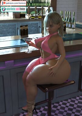 1girls 3d ass ass_bigger_than_head bar_(place) bar_counter bianca_frost big_breasts big_thighs bottom_heavy breasts curvaceous curvy curvy_figure fat_ass female hips hourglass_figure huge_ass huge_breasts huge_thighs large_ass large_thighs legs light-skinned_female light_skin mature mature_female original original_character shortstack slim_waist thick thick_ass thick_hips thick_legs thick_thighs thighs thighs_bigger_than_head tonices voluptuous voluptuous_female waist wide_hips