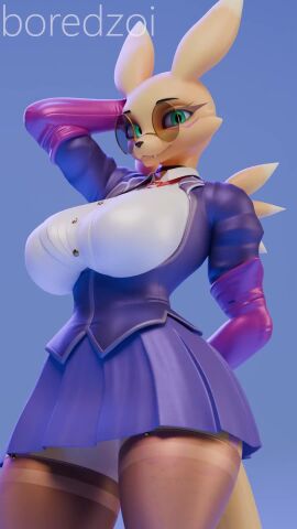 1futa 3d_(artwork) 3d_animation 9:16 animated anthro balls bandai_namco big_breasts blender_cycles blue_eyes boredzoi bouncing_breasts breasts canid canine clothed clothing digi_(yourdigimongirl) digimon digimon_(species) digital_media_(artwork) erection eyewear fox futanari genitals gynomorph gynomorph_anthro hi_res humanoid_genitalia humanoid_penis intersex intersex_anthro looking_at_viewer mammal mayosplash_(modeler) nipples no_sound nude penis renamon short_playtime smiling smiling_at_viewer solo suddenly_penis swinging_penis tagme video wide_hips