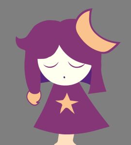 1boy 1girls animated clothed_female_nude_male dream_ghost dream_girl dream_girl_(funkg) female friday_night_funkin male penetration purple_dress purple_hair sex smaller_female star white_body