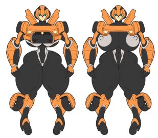 1girls alien alien_girl alien_humanoid big_ass big_breasts big_butt breasts breasts_out female female_only oc original_character robot robot_girl robot_humanoid transformers turboranger underboob white_background