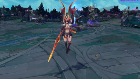 animated dragon_cock futanari horsecock kayle mod tagme video