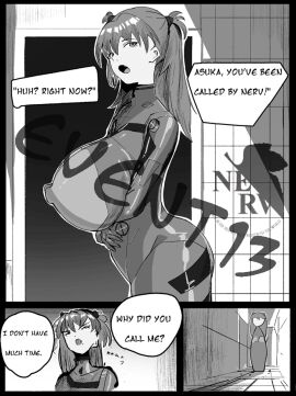 2d animated ass asuka_langley_sohryu big_ass big_breasts breasts english_text event13 female gif latex_suit neon_genesis_evangelion nipple_bulge plugsuit