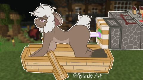 2024 anal anal_masturbation anal_sex animated anthro anthro_penetrated ass big_ass big_breasts big_butt blankyart boat bouncing_breasts bovid breasts brown_body caprine digital_media_(artwork) dildo dildo_in_ass dildo_insertion ewe female fluffy fluffy_hair fluffy_tail fucking_machine fur furry hair heart_eyes heart_symbol hi_res looking_pleasured machine mammal masturbation microsoft minecraft minecraft_sheep_fucker_machine mojang multicolored_body neck_tuft nude object_in_ass open_mouth penetration pink_eyes piston_(minecraft) sex_toy sex_toy_in_ass sex_toy_insertion sheep sheep_(minecraft) side_view signature solo tail tongue tongue_out tuft two-tone_body vehicle watercraft white_body white_fur xbox_game_studios