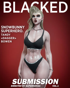 1girls 3d 4:5 big_breasts blacked blacked_clothing breasts clothed clothed_female dagger_(marvel) dagger_(marvel_rivals) female female_focus female_only implied_interracial interracial light-skinned_female light_skin looking_at_viewer magazine_cover marvel marvel_comics marvel_rivals snowbunny solo solo_female solo_focus supernovax tandy_bowen