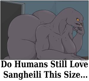 2024 absurd_res alien all_fours areola ass bent_over big_ass big_breasts big_butt breasts colored digital_drawing_(artwork) digital_media_(artwork) do_men_still_love_women_this_size english_text female female_sangheili freckled_breasts freckles grey_body halo_(series) hi_res huge_ass huge_breasts huge_butt huge_hips huge_thighs meme meme_caption methados microsoft nipples sangheili solo text thick_thighs wide_hips xbox_game_studios yellow_sclera