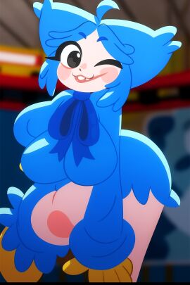 1girls huggy_wuggy pochi_science poppy_playtime rodriart