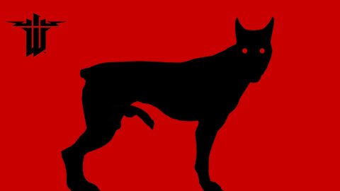 16:9 3d balls canid canine canis digital_media_(artwork) dobermann domestic_dog feral feral_only genitals hi_res kampfhund male male_only mammal obsceneeighteensfm penis pinscher silhouette silhouetted_body silhouetted_penis tagme widescreen wolfenstein