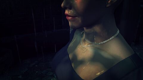 3d barbie_deep blonde_hair denim_shorts edit hitman hitman_absolution io-interactive screenshot screenshot_edit strip_club stripper video_games wet wet_body wet_skin