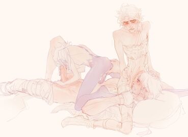 3boys 69_position anal_fingering androgynous arcane arcane_jayce arcane_viktor backbrace balls_lick cock_worship cuntboy cuntboy_sans_balls facesitting fingering fingering_partner herm hermaphrodite human intersex intersex/male jayce_talis league_of_legends leg_brace male male/male maleherm mmm_threesome multi_genitalia penis poriaflgilake pussy pussy_juice pussy_lips selfcest stroking_clit threesome viktor_(league_of_legends) yaoi