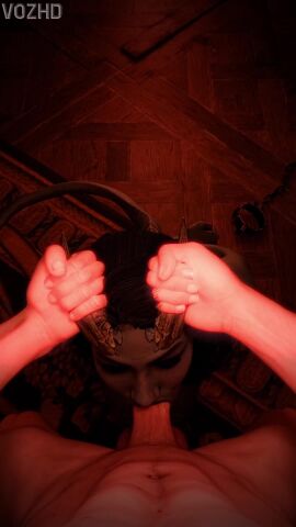 1boy 1boy1girl 1girls 3d 3d_(artwork) 3d_animation 9:16 :>= all_the_way_to_the_base animated baldur's_gate baldur's_gate_3 balls balls_deep bedroom big_ass big_breasts big_penis black_hair blender blender3d blender_(artwork) blender_(software) blender_cycles blowjob blue_body blue_eyes blue_skin closed_eyes curvy_hair deepthroat deepthroat_holder demon demon_girl demon_horns demoness eye_contact eyebrows eyelashes eyes eyes_half_open eyes_open face_fucking fellatio female female_focus female_penetrated forced_oral genitals half-closed_eyes hand_on_head hand_on_horn hands_on_head hands_on_horns hi_res high_quality high_resolution highres horn horns huge_balls huge_cock indoor indoors indoors_sex irrumatio kneeling kneeling_female kneeling_oral_position large_penis larian_studios long_ears long_hair long_penis looking_at_another looking_at_viewer loop looping_animation male male/female male_penetrating male_penetrating_female male_pov muscular muscular_male opennsfwsp_(va) oral pov purple_body sex shorter_than_30_seconds sitting sitting_down sound tagme tail throat_fuck tiefling tiefling_girl vein veins veiny veiny_penis vertical_video video vozhd