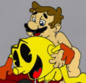 2boys anal backshots balls bandai_namco big_head boner funny gay gay_sex genitals happy happy_sex humor male mario namco namco_bandai nintendo non-human nude nude_male pac-man pac-man_(series) penis shitpost smile smiling smiling_at_another super_mario_bros. testicles toony what yellow_balls yellow_body yellow_penis yellow_skin